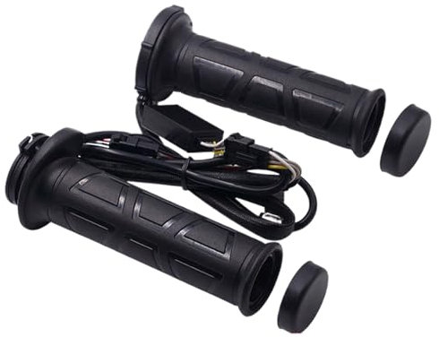 JINGLING Manopola per manubrio riscaldata per moto, maniglia per manubrio riscaldata per moto | Riscaldamento manubrio elettrico 12 V, maniglie riscaldate calde, forniture per moto invernali