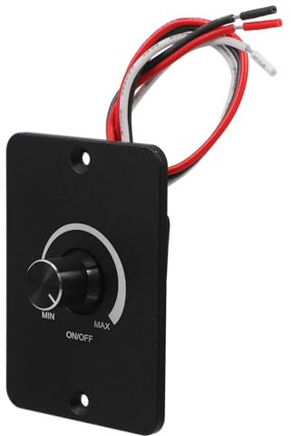 PC Interruttore Dimmer Nero 12v per Illuminazione