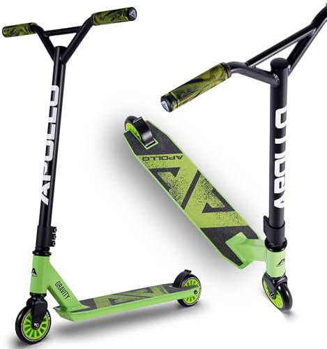Apollo Patinete de acrobacias Gravity para niños y adolescentes, patinete para niños y niñas a partir de 6 años, también adecuado para principiantes