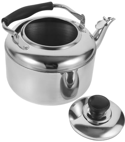 LIFKOME Bollitore Efficiente e Facile da Tenere in Acciaio Inossidabile Fischio da 2000ml Bollitore per Acqua da Gas per Tè Bianco e Altre Bevande