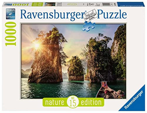 Ravensburger Puzzle 13968 - Three Rocks in Cheow, Thailand - 1000 Teile Puzzle für Erwachsene und Kinder ab 14 Jahren, Puzzle mit Natur-Motiv