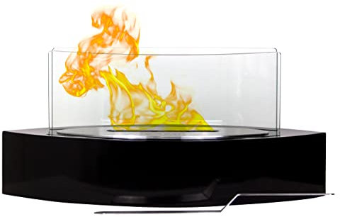 Rose, Bio-Ethanol Tischfeuer, Dekofeuer, Feuerstelle, sichere Brennkammer