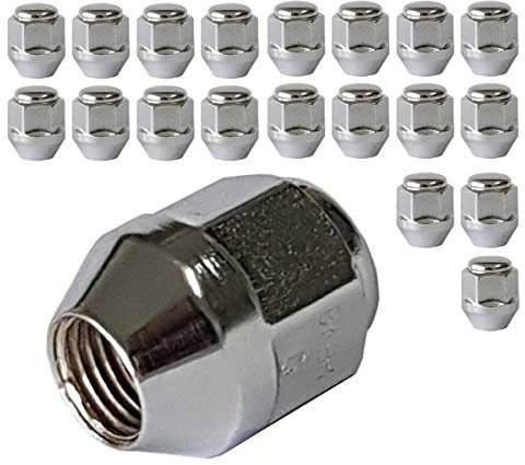 20 dadi conici per ruota chiusi - M12 x 1,25 - altezza 25 mm, HEX19 SU LA