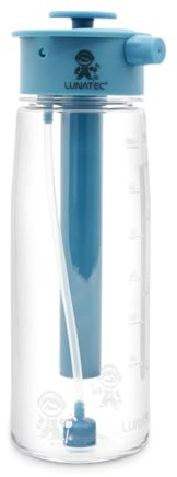 Lunatec® 750ml Mist, Shower & Hydration Spray Water Bottle. 3-in-1 Cooling, Cleaning & Hydration With Mist, Stream & Shower Patterns.