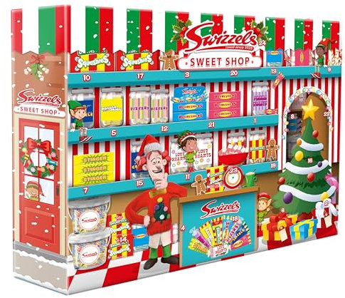 Swizzels Sweets Advent Calendar 2021 Countdown To Christmas Selections Sweet Advent Calendar For Kids Adult
