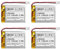 EEMB Lithium Polymer Batería 3.7V 1100mAh 603449 Paquete de batería Recargable Lipo con Conector JST para VXI Blue Parrott: confirme la polaridad del Dispositivo y del Conector Antes de Comprar(4)