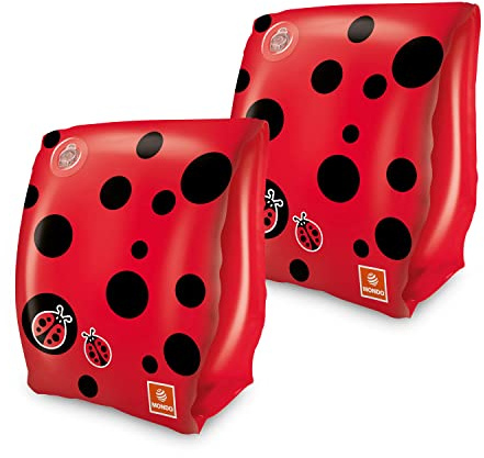 Mondo Toys - LADY BUG Arm Bands - Sicherheitsarmlehnen für Kinder - Material PVC - geeignet für Kinder von 2 bis 6 Jahren mit Gewicht 6 - 20 kg - 16853
