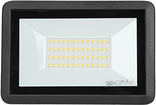 ADVITI FARO LED Strålkastare 50W 4000lm IP65 4000K Aluminium Glas (watts, 50.00)
