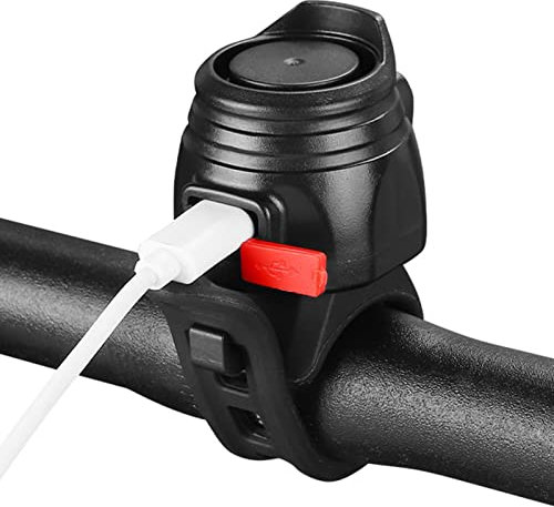 vélo électronique | Klaxon vélo Bruyant avec Batterie – Klaxon vélo pour VTT, vélos Route, et Adultes