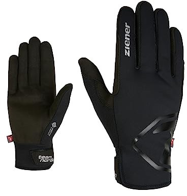 Ziener Herren UMANO Langlauf/Nordic/Crosscountry-Handschuhe | gefüttert, Primaloft, Soft-Shell, Black, 11