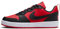 NIKE Court Borough Low RECRAFT (GS), Sneaker, University Red Black White, 37.5 EU
