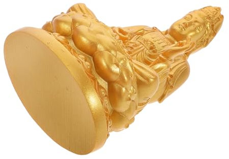GETAJGHSD Guanyin Buddha Statue Resin Spirituelle Avalokitesvara Figurine Für Wohnräume Ästhetische Deko Für Meditation Und Heimaltäre Chinesisches Ornament