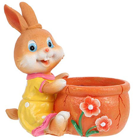 Gatuida Maceta Decorativa de Animales de Cartón para Suculentas Maceta de para Interiores y Exteriores para Cactus y Flores Pequeñas