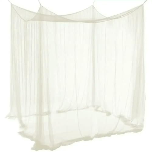1PC Sexy Mosquito Net Palace Four Door King/Queen Double Size Home Single Bed Prevent Insect Outdoor Square Grace White Canopy Net