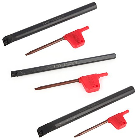 Riuulity Boring Internal Turning Bar Holder, Quality Material, Great Workmanship, Small Size for CNC Machine Tools