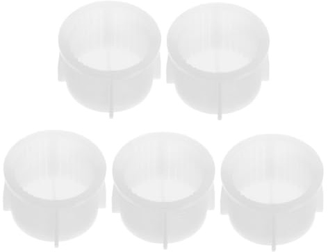 HIAKDOFT 5 Pezzi Filtro Valvola Di Ingresso Lavatrice Coperchio Compatibile, Filtro Allungato Protezione Valvola Acqua, Ricambio Facile Da Installare Per Manutenzione Lavatrici
