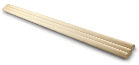 Netuno 3 x Makramee Holzstab 50 cm Ø 12 mm Rundholzstab aus Holz zum Basteln DIY Dekoration Boho Home Decor Bastelhölzer Stöcke Makramee Zubehör