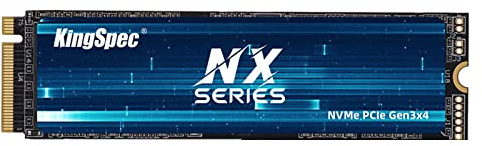 KingSpec SSD M2 NVME 1TB Ssd M.2 2280 PCIe Gen3x4 3400MB/s SSD Nmve 3D NAND 1000TBW M2 Festplatte interne Solid State Drive für Laptop