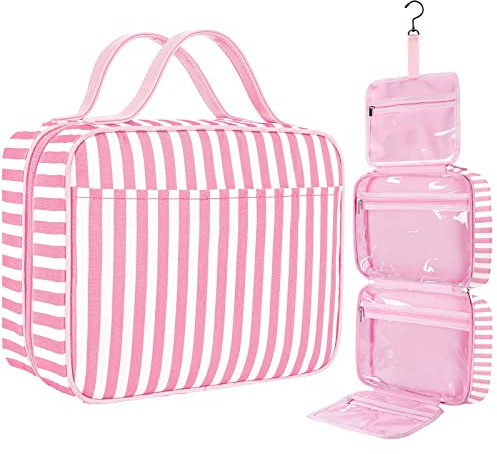 IDEATECH Trousse de Toilette Imperméable et Suspendu - Sac de Voyage pour Homme et Femme - Trousse Maquillage