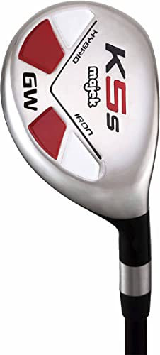Majek Golf #GW Hybrid 52 Grad Hybrid Eisenkeil Regular Flex Graphit Rechtshänder Herren Standardlänge Schläger Perfekt für lange Golfschläge
