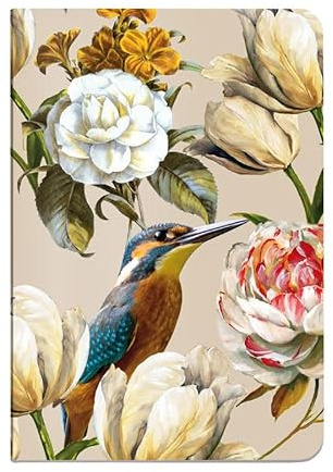 Heft A5 de Luxe Eisvogel