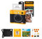 KODAK Mini Shot 4 ERA 4PASS 2-in-1 Instant Camera and Photo Printer Accessory Bundle (4x4 inches), Initial 10 Sheets + 60 Sheets Pack, Yellow