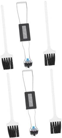 OSALADI 6piezas Kit De Limpieza Mecánico Portátil para Teclados Cepillo Multiusos para Limpiar Computadoras Electrónica y Accesorios De Hogar para Eliminar Polvo y Residuos