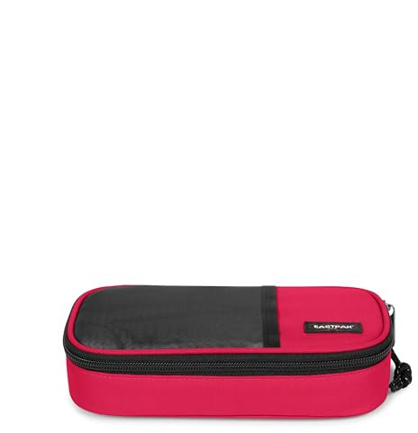 Eastpak Astuccio ovale a rete, medio, rosa fragola