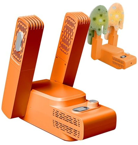 LearnLyrics Shoe Dryer And Air Freshener,Shoe Dryer And Air Freshener | Telescopic Spike Dryer with UV Football Spike Dryer,Boot Warmer, Foldable Shoe Dryer for Shoes