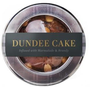 Brodies Dundee Cake - 1 x 315g - Classic Scottish fruit cake infused with marmalade and brandy