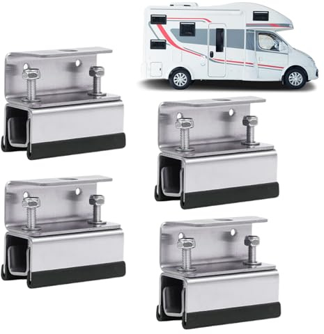 Staffaggi Per Pannelli Da Camper 4 Supporti Fotovoltaici