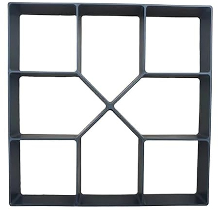 Moldes Para Cemento Molde for hacer caminos de jardín, molde de plástico for hacer uno mismo, molde for pavimentar manualmente caminos de piedra, ladrillos de cemento, molde de hormigón, molde reutili