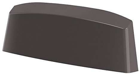 10er Pack Wasserschlitzkappen Fensterentwässerung 45mm in Braun - RAL 8019 by MS Beschläge®