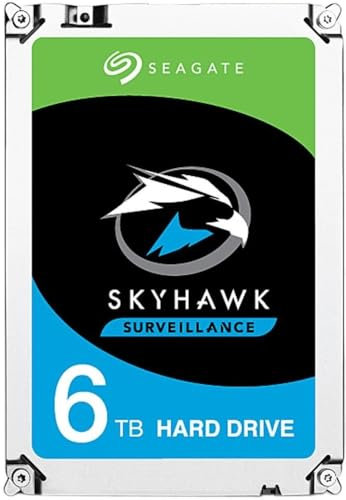 Seagate SkyHawk Surveillance HDD ST6000VX001 - Hard drive - 6 TB - internal - 3.5 - SATA 6Gb/s - buffer: 256 MB