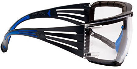 3M SecureFit 400 Gafas de seguridad, marco Azul/Gris, anti-empañamiento Scotchgard, ocular gris, SF401SGAF-BLU -F EU