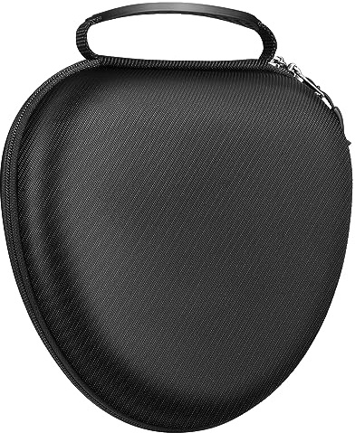 Fintie Tasche Kompatibel mit AirPods Max 2 (2026)/ AirPods Max 1 (2024/2020) Kopfhörern, Ersatz-Reiseschutz-Aufbewahrungstasche Hülle Case mit Auto Wake/Sleep, Schwarz