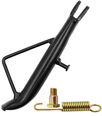 Soporte Lateral De Pie De Para Motocicleta, Pata De Cabra Universal De Acero Inoxidable Para Motocicleta Caballete Lateral ​antideslizante Pata De Cabra De Apoyo Lateral De Moto Para Moto Scooter