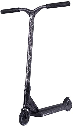 Invictus Complete Scooter - Stunt Scooter - Professioneller Roller für jedes Alter Fahrer - Pro Scooter für Kinder Pro Scooter für Erwachsene - Pro Scooter Deck, breite Pro Scooter Räder (Etch Black)