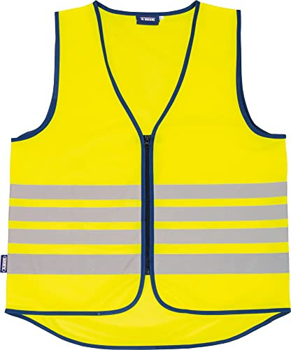 ABUS Warnweste Lumino Reflex Vest - Sicherheitsweste für bessere Sichtbarkeit bei Tag und Nacht - für Erwachsene - mit Reißverschluss - Größe XXXL
