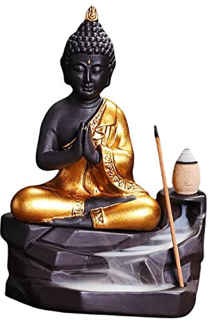 Porte-encens Bouddha, porte-brûleur d'encens Figurines pour centres de table de salon
