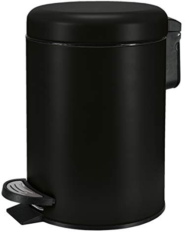 Secchio cosmetico One colore: nero, materiale: acciaio inox/PP, dimensioni: secchio 3 litri, 16,8 x 25 cm