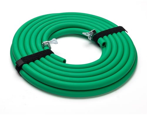 SPI Drain Down Hose Kit, 10-Meter Pipe with 2 Hook and Loop Storage Straps, 2 Hose Clamps, with Anti-Kink Technology for Swift Drainage of Central Heating Systems, Ideal for Radiator Repair