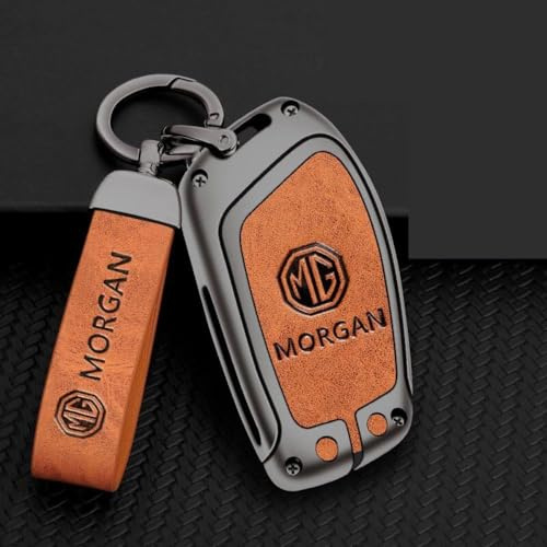 GIISH Auto Schlüsselgehäuse für MG MG6 5 MG EZS 6pro ZS HS, Schlüssel Wasserdicht Staubdicht Gehäuse Remote Schlüsselbox Fernbedienung Schlüsselanhänger Cover,C