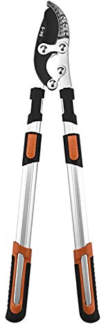 ISCBAFYX Forbici da Potatura Telescopiche Tagliasiepi Estensibile per Alberi e Rami, Forbici da Giardino Antiscivolo per Potatura