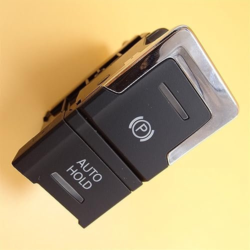 Kompatibel Mit VW Für Golf 7 MK7 2013 2014 2015 Auto-Handbremsknopf 5GD 927 225 Elektronische Feststellbremse Halten Elektronische Handbremse Parkschalter Handbremsschalter Taster