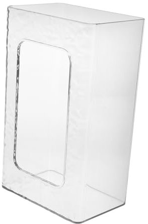 SHOWERORO Taschentuchbox-Halter Transparente Aufbewahrungsbox Für Badezimmer Wohnzimmer Schlafzimmer Mit Großer Kapazität Und Praktisch
