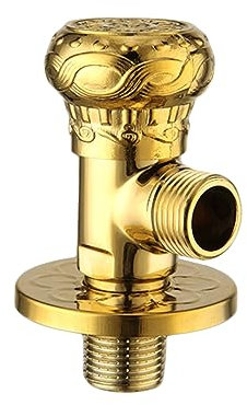 CANIGHT Eckabsperrventil Aus Verdicktem Messing Für Badezimmer Kalt Und Warmwasseranschluss Stabiles Und Langlebiges Design