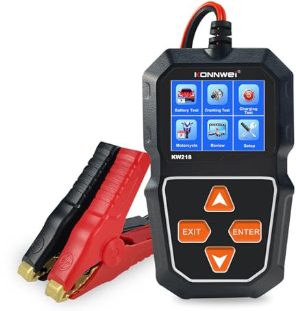 Psytfei Testeur de Batterie de Voiture 12 V Outil de Diagnostic de Batteries Automobiles numérique analyseur de Batterie Automatique testeur de système de démarrage de Charge pour Moto