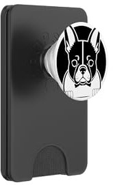 Bulldog francese con chitarra elettrica musicista chitarrista PopSockets PopWallet per MagSafe