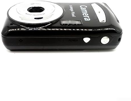 Fotocamera digitale ad alta definizione 1080p, sensore di immagine da 16 MP, fotografia senza sforzo con riconoscimento facciale (nero)